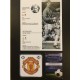 Signed picture of Jeff Wealands the MANCHESTER UNITED footballer. 